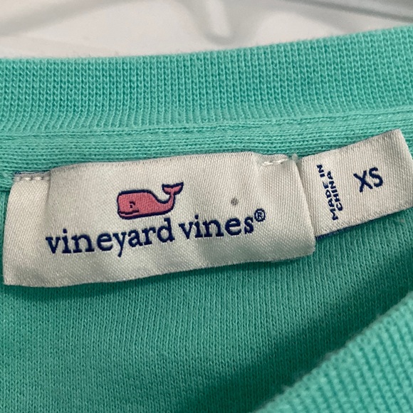 Vineyard Vines XS Turquoise Sweater - Picture 2 of 5